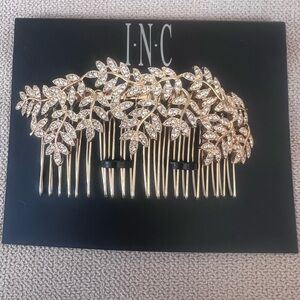 INC International Concepts Gold Ornate Hair Comb